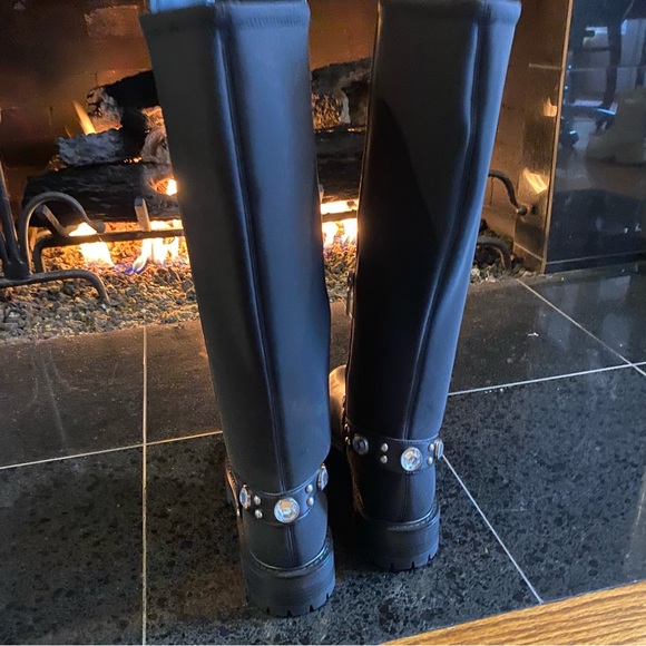 Karl Lagerfeld Milla Tall Pull On Boot SZ 7 or 9 or 9.5 NEW - Picture 5 of 11